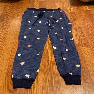 coffee cup pajama pants women’s medium (8-10)